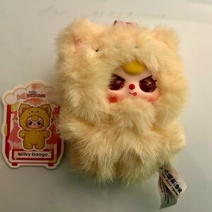 Baby Three Cat Wardrobe Milky Dango blind box stuffed keychain